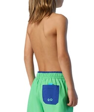 NORTH SAILS BASIC Pantaloni scurți boxer de plajă &icirc;n stil volei verde de vară - Costume de baie pentru copii - 3