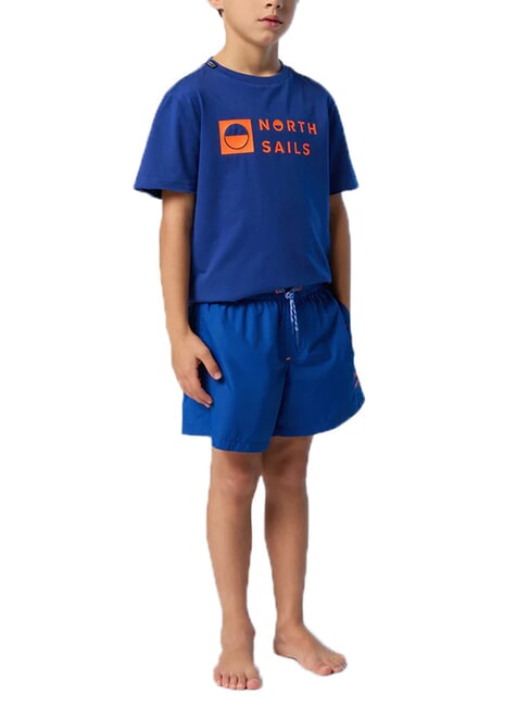 BASIC Costum de boxer albastru electric - Costume de baie pentru copii