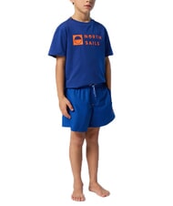 NORTH SAILS BASIC Costum de boxer albastru electric - Costume de baie pentru copii - 3