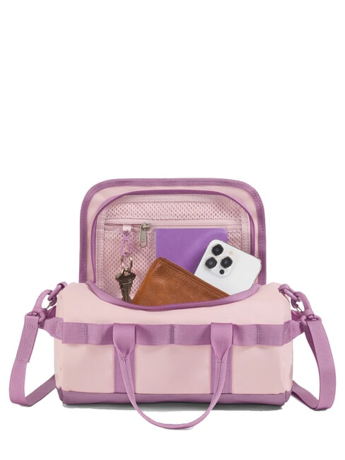 BASE CAMP Geantă de m&acirc;nă cu curea de umăr roz metalizat/lavandă discretă - Genți femei