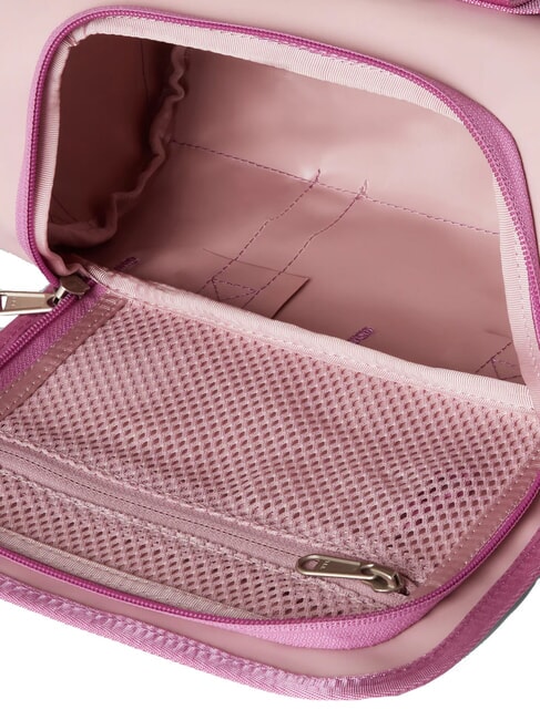 BASE CAMP Geantă de m&acirc;nă cu curea de umăr roz metalizat/lavandă discretă - Genți femei