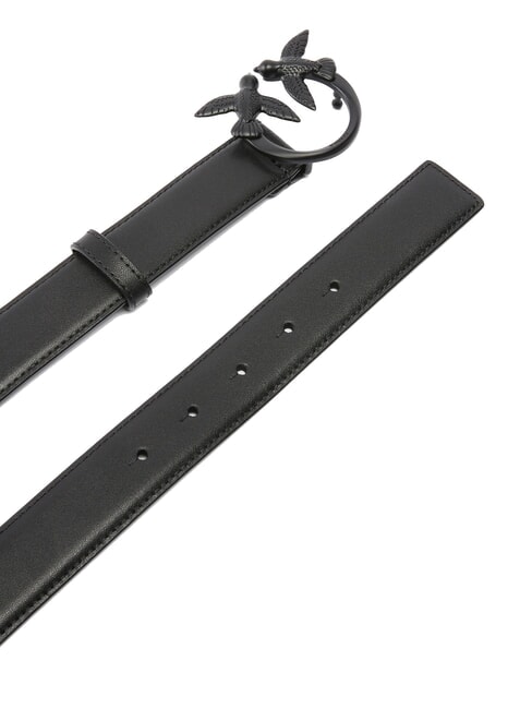 LOVE BERRY Cureaua cu catarama colorata culoare bloc de limuzină neagră - Curele