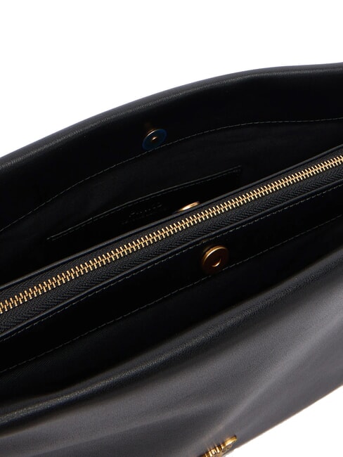 TRIPLET Geantă de umăr aur negru-vechi - Genți femei