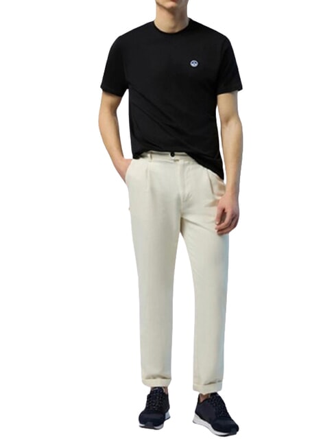 BOLLO Tricou din bumbac negru - tricou