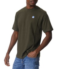NORTH SAILS BOLLO Tricou din bumbac noapte de pădure - tricou - 4