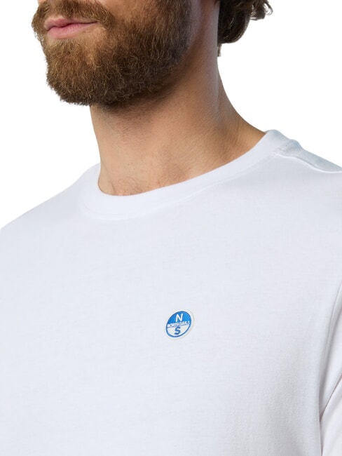 BOLLO Tricou din bumbac alb - tricou