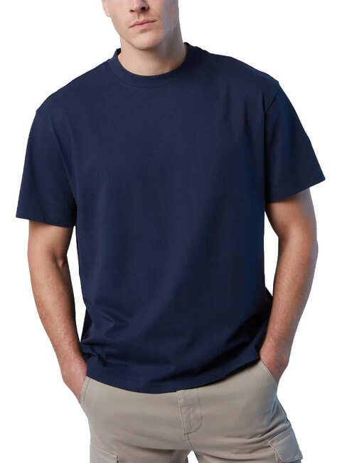 CORE Tricou de bumbac albastru marin - tricou