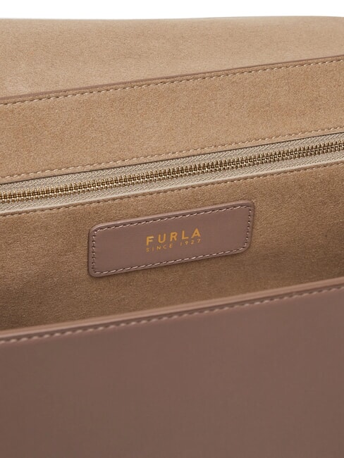 MERIDIANA  Geantă de piele mov - Genți femei