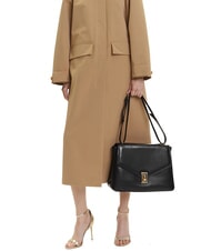 FURLA MERIDIANA  Geantă de piele negru - Genți femei - 2