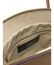 FURLA CAMPIONARIO - ERICA Geantă mare din piele coniac - Genți femei - 4