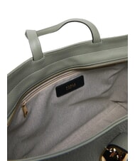 FURLA CAMPIONARIO - SFERA Geantă de cumpărături din piele agaveb - Genți femei - 5