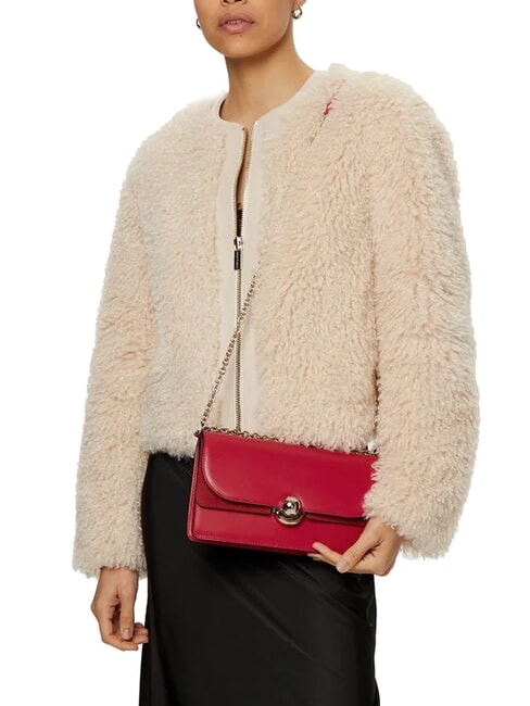 CAMPIONARIO - SFERA  Geantă de umăr mini roșu venețian - Genți femei