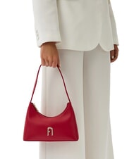 FURLA CAMPIONARIO - DIAMANTE  Geantă de umăr, piele roșu venețian - Genți femei - 5