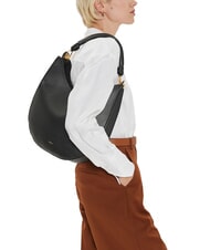 FURLA CAMPIONARIO - SFERA Geantă de umăr hobo negru - Genți femei - 2