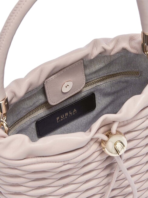 CAMPIONARIO - MIONIDO  Geantă mini tip găleată cu curea de umăr corolă - Genți femei