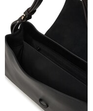 FURLA NUVOLA  Geantă semirigidă din piele negru - Genți femei - 5