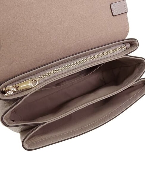 DAFNE  Geantă de m&acirc;nă, cu curea de umăr stuc gri - Genți femei