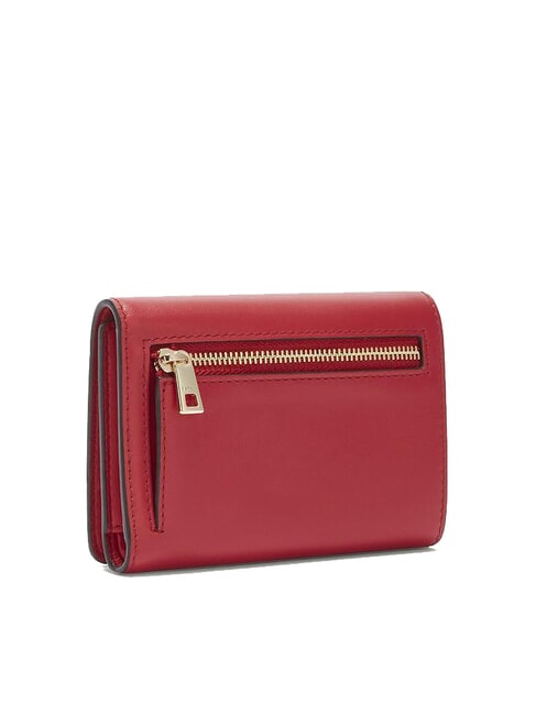 CAMPIONARIO - SFERA Portofel din piele roșu venețian - Portofele femei