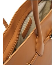 FURLA CAMPIONARIO - GOCCIA  Geantă de cumpărături din piele coniac - Genți femei - 4