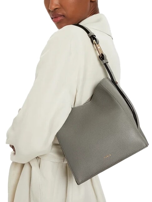 CAMPIONARIO - NUVOLA  Geantă mini din piele frasin - Genți femei