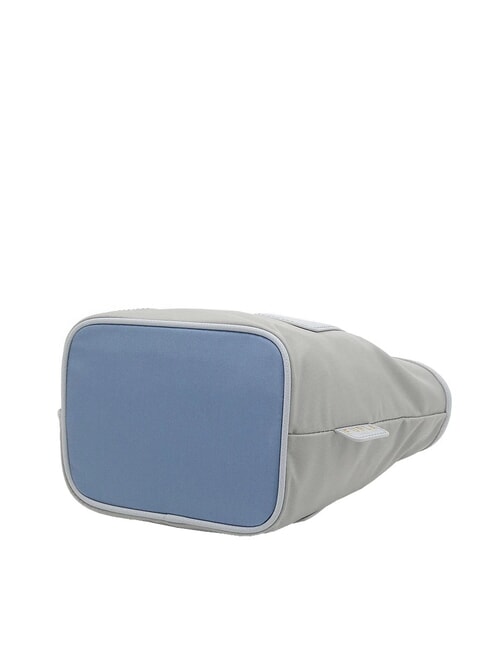 CAMPIONARIO - PIUMA  Mini geantă de cumpărături cu curea de umăr frasin+celest+artemisia - Genți femei