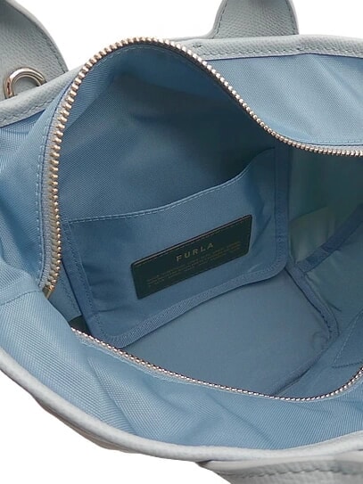 CAMPIONARIO - PIUMA  Mini geantă de cumpărături cu curea de umăr frasin+celest+artemisia - Genți femei