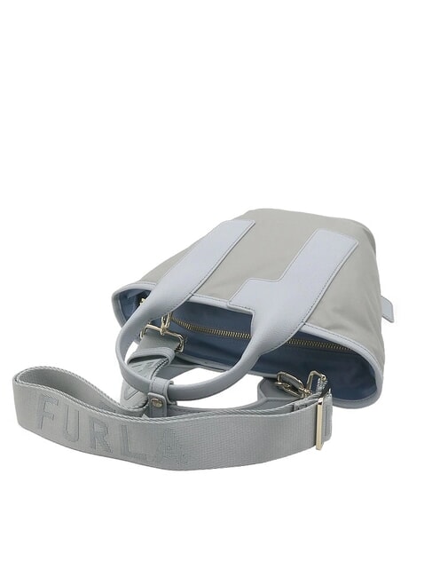 CAMPIONARIO - PIUMA  Mini geantă de cumpărături cu curea de umăr frasin+celest+artemisia - Genți femei