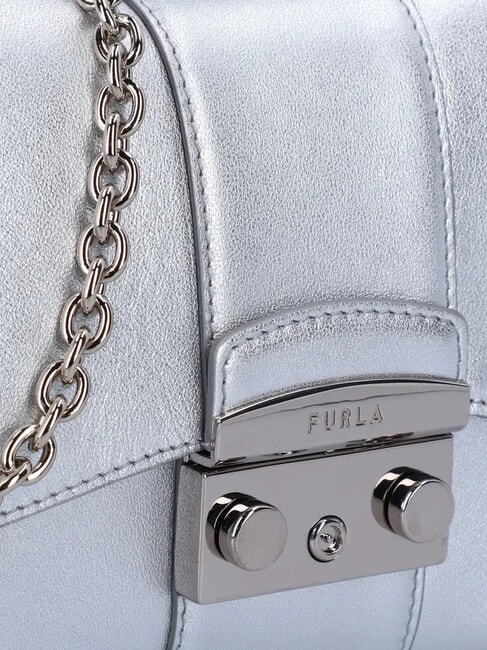 CAMPIONARIO - METROPOLIS  Geantă de umăr CULOARE ARGINT - Genți femei