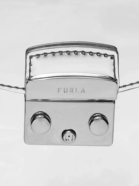 CAMPIONARIO - METROPOLIS  Geantă de umăr culoare argintiu + argintiu deschis - Genți femei