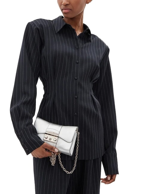 CAMPIO - METROPOLIS Geantă de umăr mini CULOARE ARGINT - Genți femei