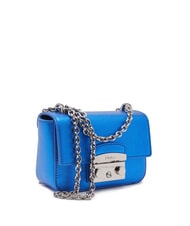 FURLA METROPOLIS  Micro Bag cu dublă portabilitate albastru cobalt - Genți femei - 2