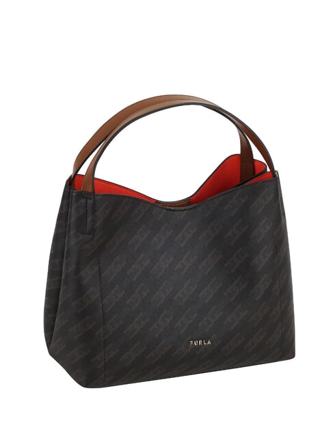 CAMPIONARIO - PRIMULA Geantă de umăr tonuri de cafea - Genți femei