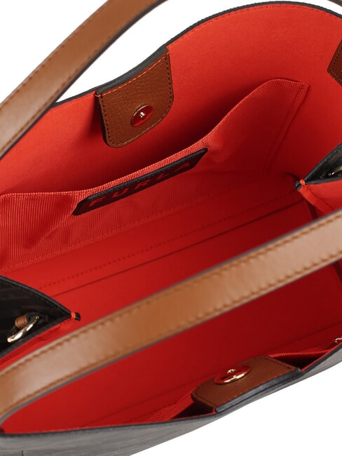 CAMPIONARIO - PRIMULA Geantă de umăr tonuri de cafea - Genți femei