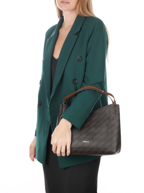 CAMPIONARIO - PRIMULA Geantă de umăr tonuri de cafea - Genți femei