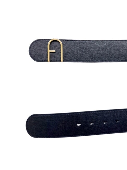 FLOW Curea de piele Mediteraneană + bezea - Curele