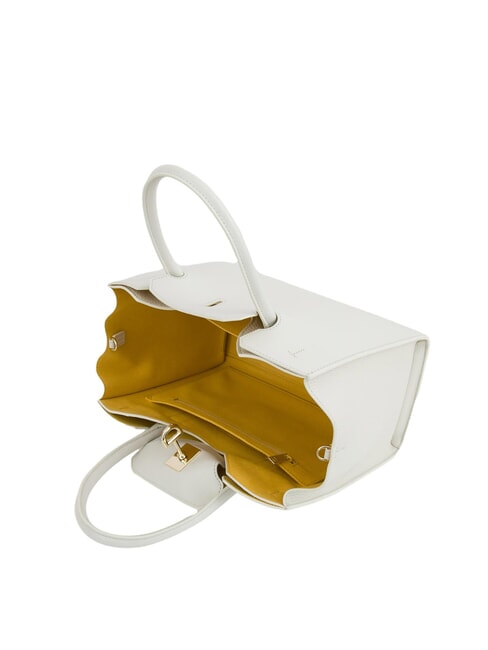 GENESI  Geantă din piele, cu curea de umăr Bezea - Genți femei