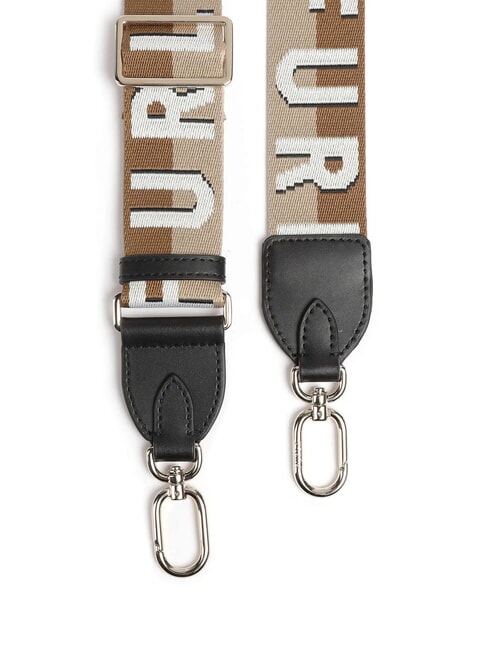 FIONA  Curea de umăr cu logo fr&acirc;nghie naturală - Accesorii pentru genti