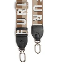 FURLA FIONA  Curea de umăr cu logo fr&acirc;nghie naturală - Accesorii pentru genti - 2