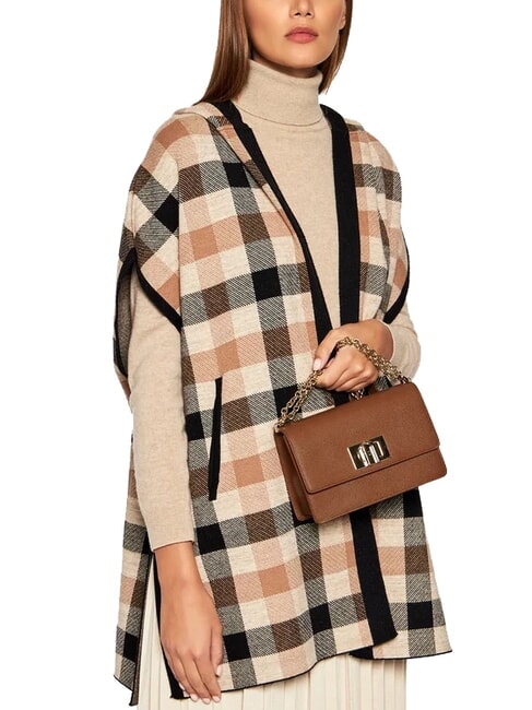 CAMPIONARIO - 1927 Geantă mini din piele coniac - Genți femei