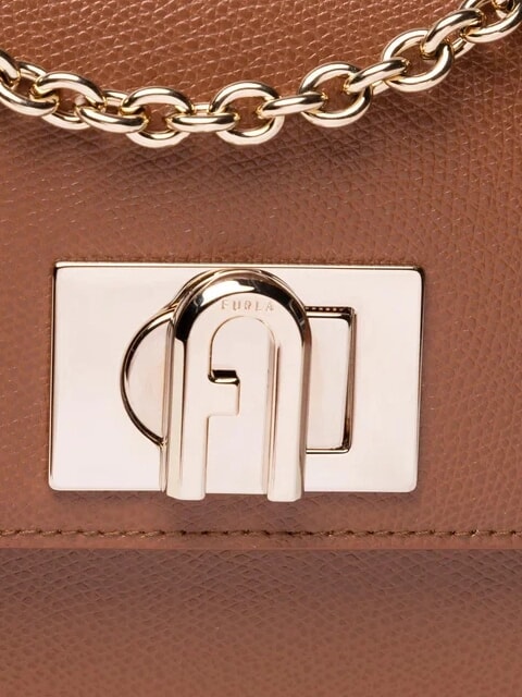 CAMPIONARIO - 1927 Geantă mini din piele coniac - Genți femei