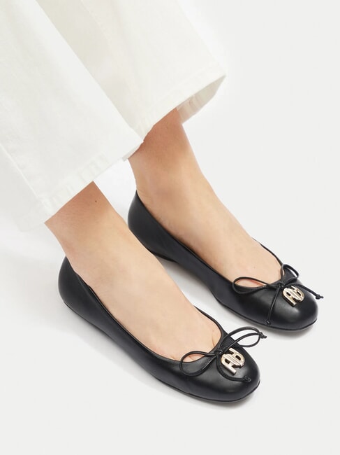 BALLET Balerine din piele negru - Pantofi femei