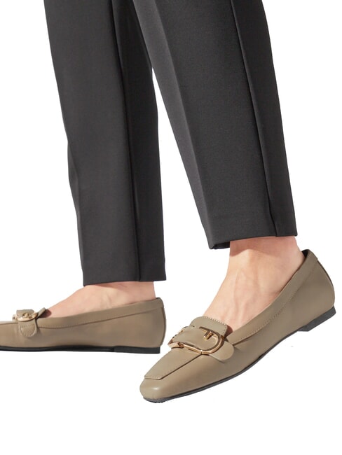 CAMPIONARIO - FLOW  Balerine greige - Pantofi femei