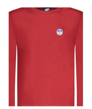 NORTH SAILS CORE Tricou cu m&acirc;necă lungă dalie roșie - Tricou copil - 3