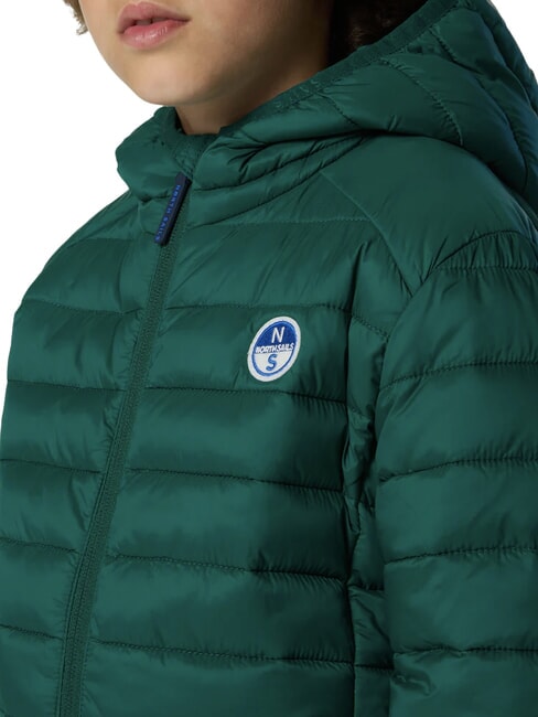 EXPLORER Geacă unisex cu puf biom forestier - Jachete pentru copii