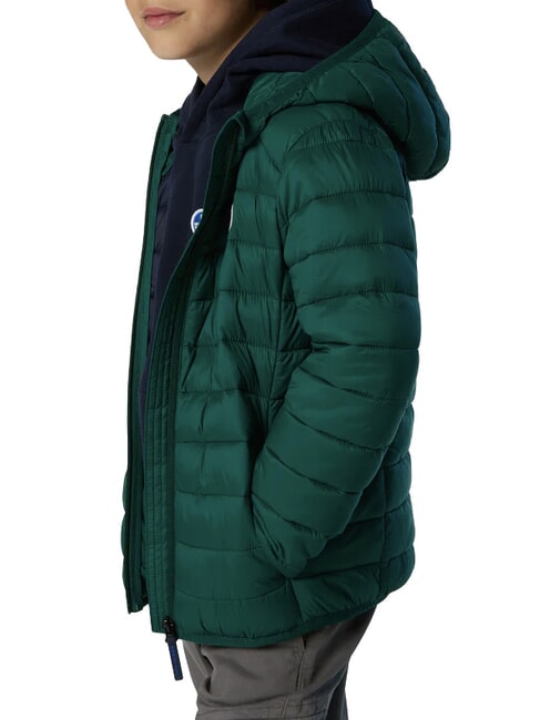 EXPLORER Geacă unisex cu puf biom forestier - Jachete pentru copii