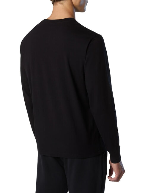 CORE Tricou cu m&acirc;necă lungă negru - tricou