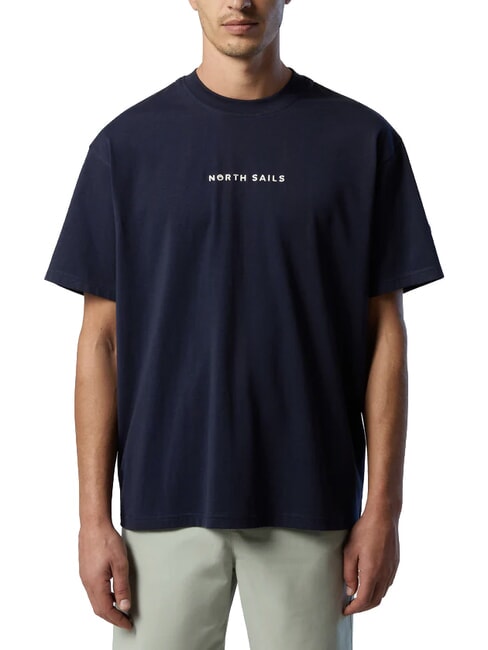 CORE Tricou de bumbac albastru marin - tricou