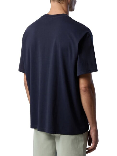 CORE Tricou de bumbac albastru marin - tricou
