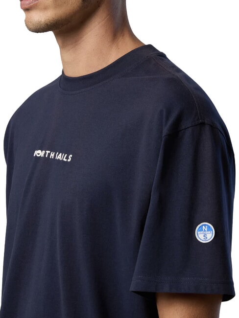 CORE Tricou de bumbac albastru marin - tricou