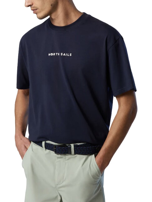 CORE Tricou de bumbac albastru marin - tricou